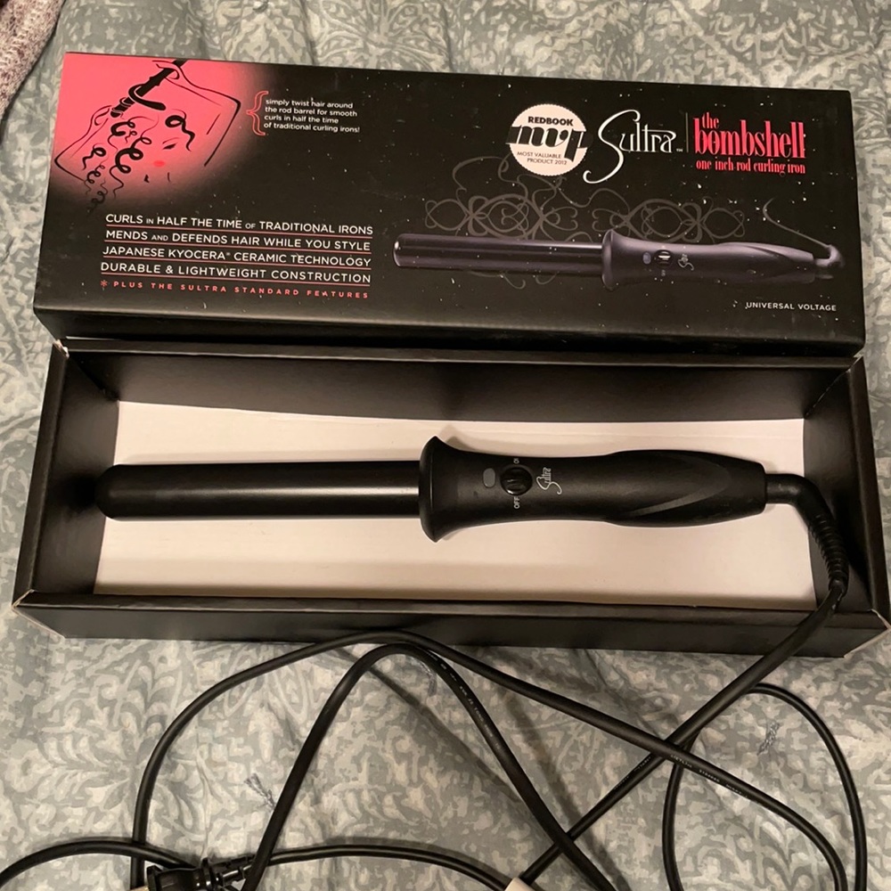 Sultra Bombshell one inch curling rod
